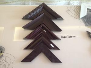 Fancy picture frames – chocolate love coloured frames