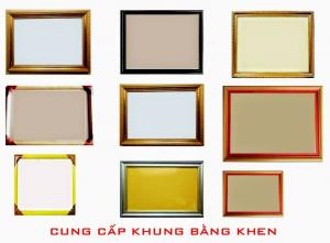 Lựa chọn khung giấy khen, khung bằng khen phù hợp