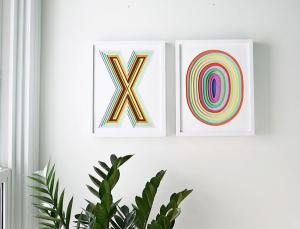 Decorate the house with 3D text frames